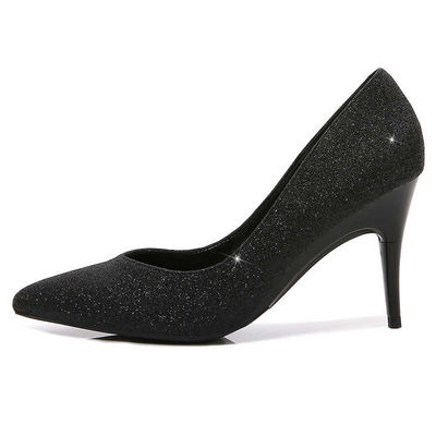 Nuevo diseño de bombas de lujo zapatos de mujer tacones altos zapatos de doble uso multifunción retráctil bombas plegables
