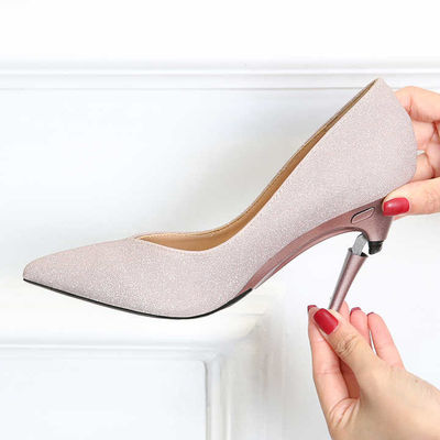 Nuevo diseño de bombas de lujo zapatos de mujer tacones altos zapatos de doble uso multifunción retráctil bombas plegables