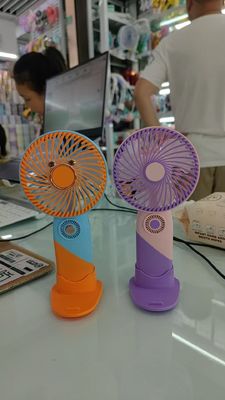 Comfortable Mini Usb Fan Powerbank Recargable Mini Fan 1800 Mah Usb portátil potente 2 en 1 ventilador de mano
