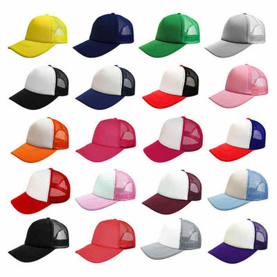Sombrero de béisbol personalizado Sports Logotipo impreso Unisex Promoción 5 Panel Sombrero para publicidad