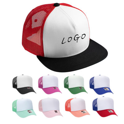 Logotipo personalizado Silla de rendimiento de 5 paneles simple, rápida y seca Sombrero impermeable láser perforado de golf Sombrero de béisbol unisex con borde curvo Sombrero camionero