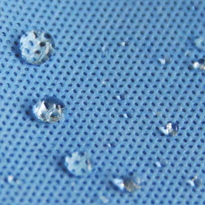 Materia prima textil impermeable y transpirable de tejidos no tejidos de PP de fibra de poliéster ecológicos para S/SS/SMS/SMMS