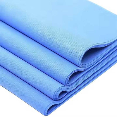 Materia prima textil impermeable y transpirable de tejidos no tejidos de PP de fibra de poliéster ecológicos para S/SS/SMS/SMMS