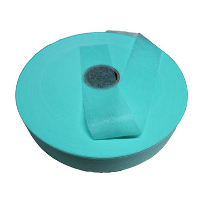 Tejido no tejido de aire caliente en relieve, rollo de pañales para bebés, láminas superiores, patrón lunar, unión térmica, tejido no tejido de una sola capa