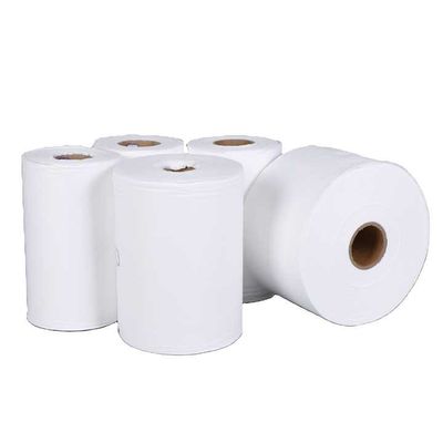 Tejido no tejido de aire caliente en relieve, rollo de pañales para bebés, láminas superiores, patrón lunar, unión térmica, tejido no tejido de una sola capa