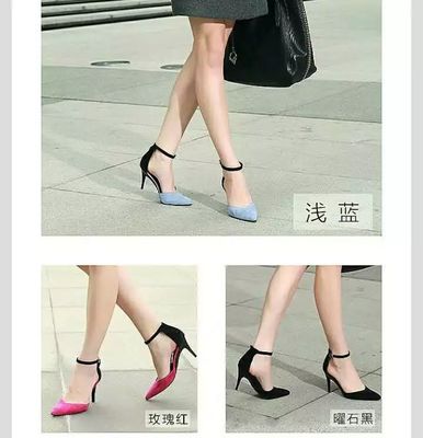 2025 OEM Direct Hot Selling Moda de lujo de mujer Auténtico Negro De diseño de cuero genuino Marca Depilación gruesa Tacones altos
