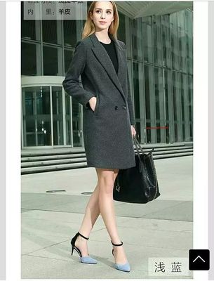 2025 OEM Direct Hot Selling Moda de lujo de mujer Auténtico Negro De diseño de cuero genuino Marca Depilación gruesa Tacones altos