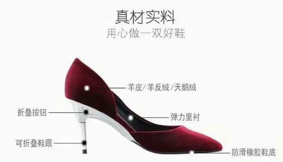 Mujeres de lujo Mujeres elegantes ajustables tacones altos Confortables zapatos con tacones delgados con zapatos de zapatos con tacones delgados Pampas de dedos puntiagudas para oficina