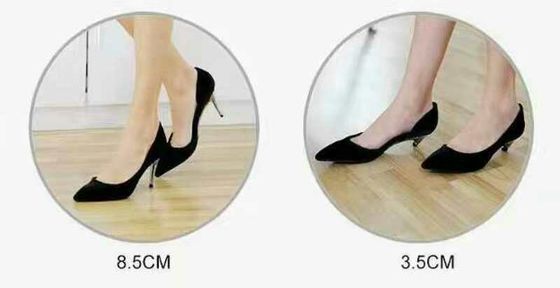 Mujeres de lujo Mujeres elegantes ajustables tacones altos Confortables zapatos con tacones delgados con zapatos de zapatos con tacones delgados Pampas de dedos puntiagudas para oficina
