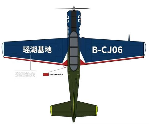 Modelo de avión CJ6 civil personalizado ODM 2025 Made in China, para agricultura, reconocimiento aéreo, entrenamiento y viajes de media distancia