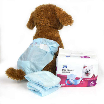 Pañal desechable súper absorbente saludable rápido seco a prueba de fugas de cachorro perro de mascotas almohadillas de orina