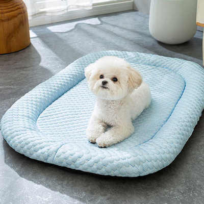 Cama de cama para perros y gatos de PVC y nylon con hielo